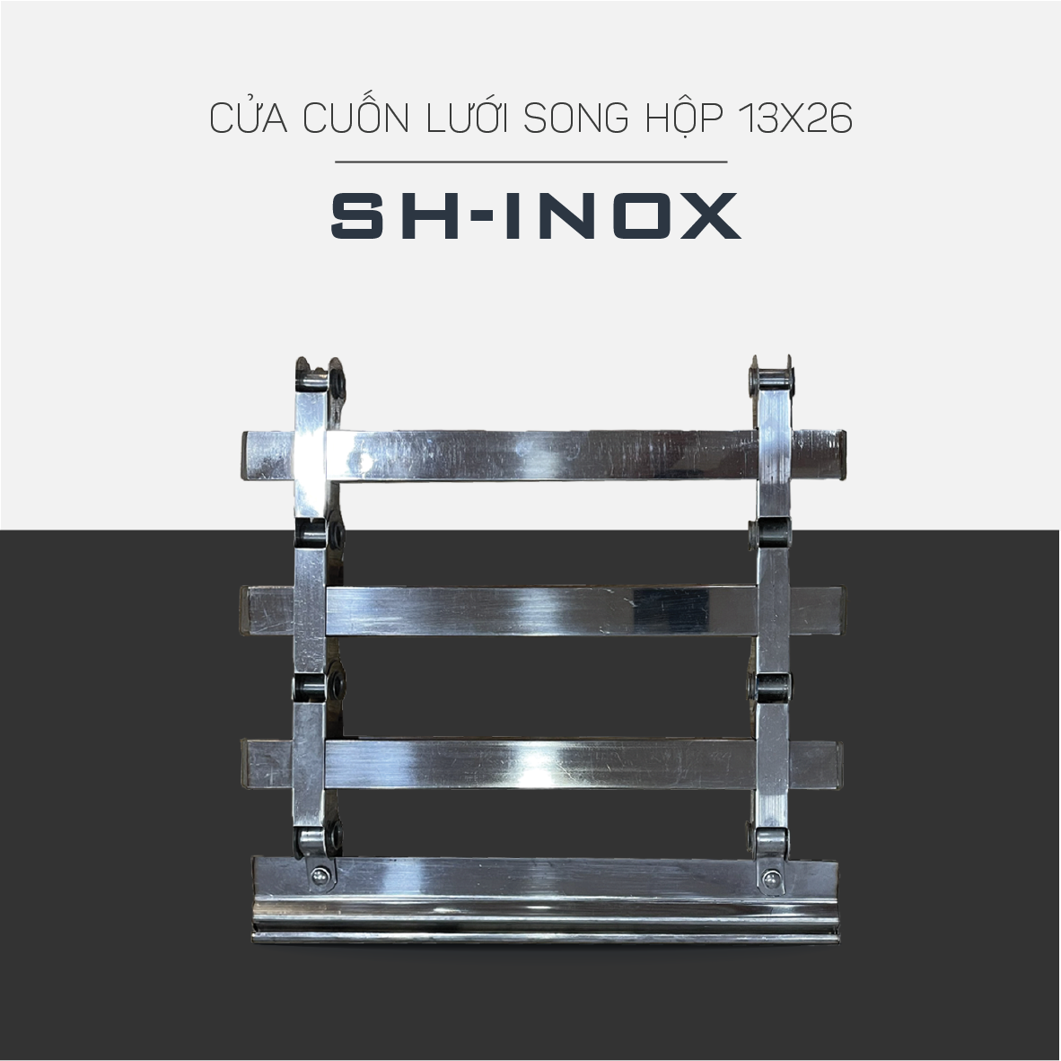 Lưới Song Ngang Hộp Inox 304