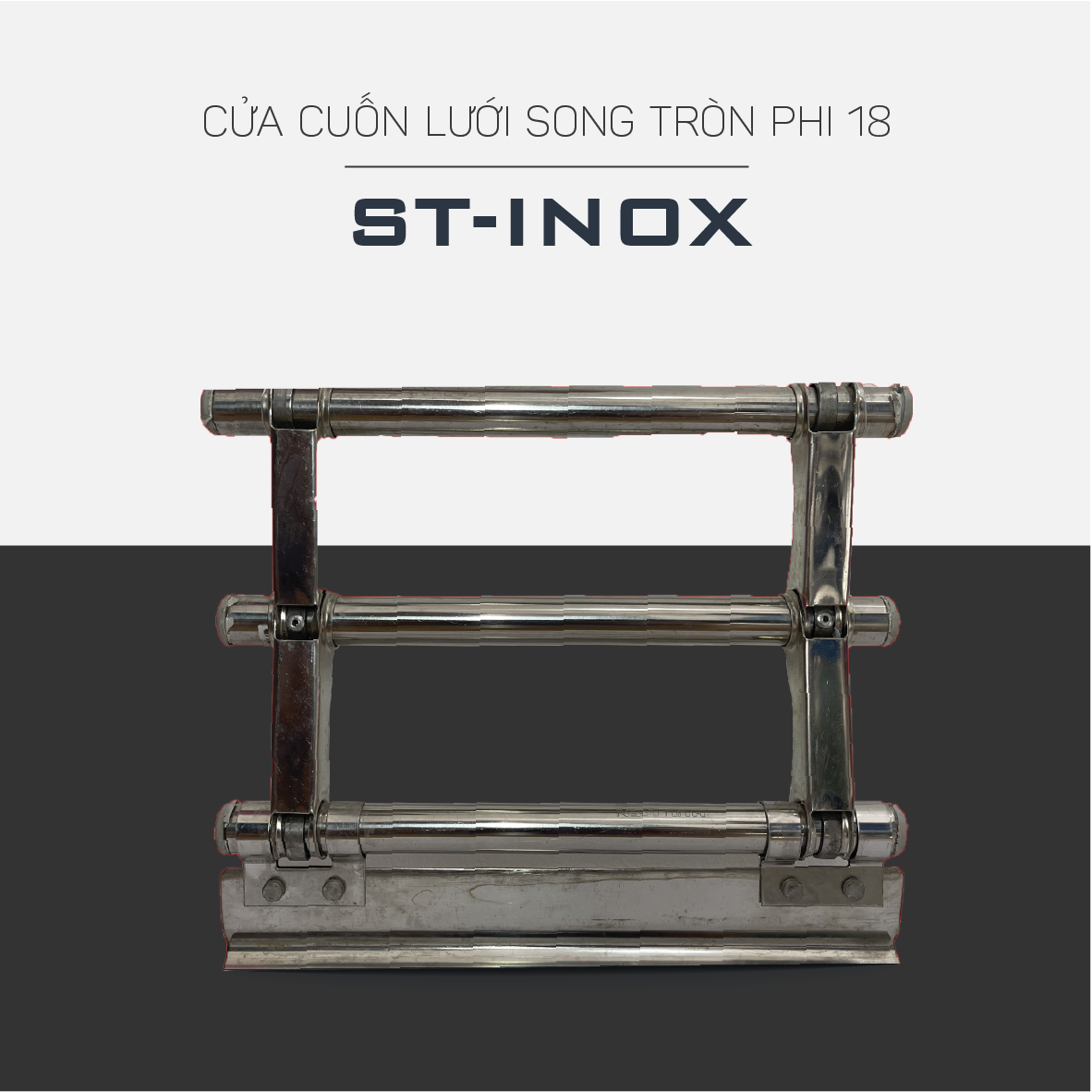 Lưới Song Ngang Tròn Inox 304