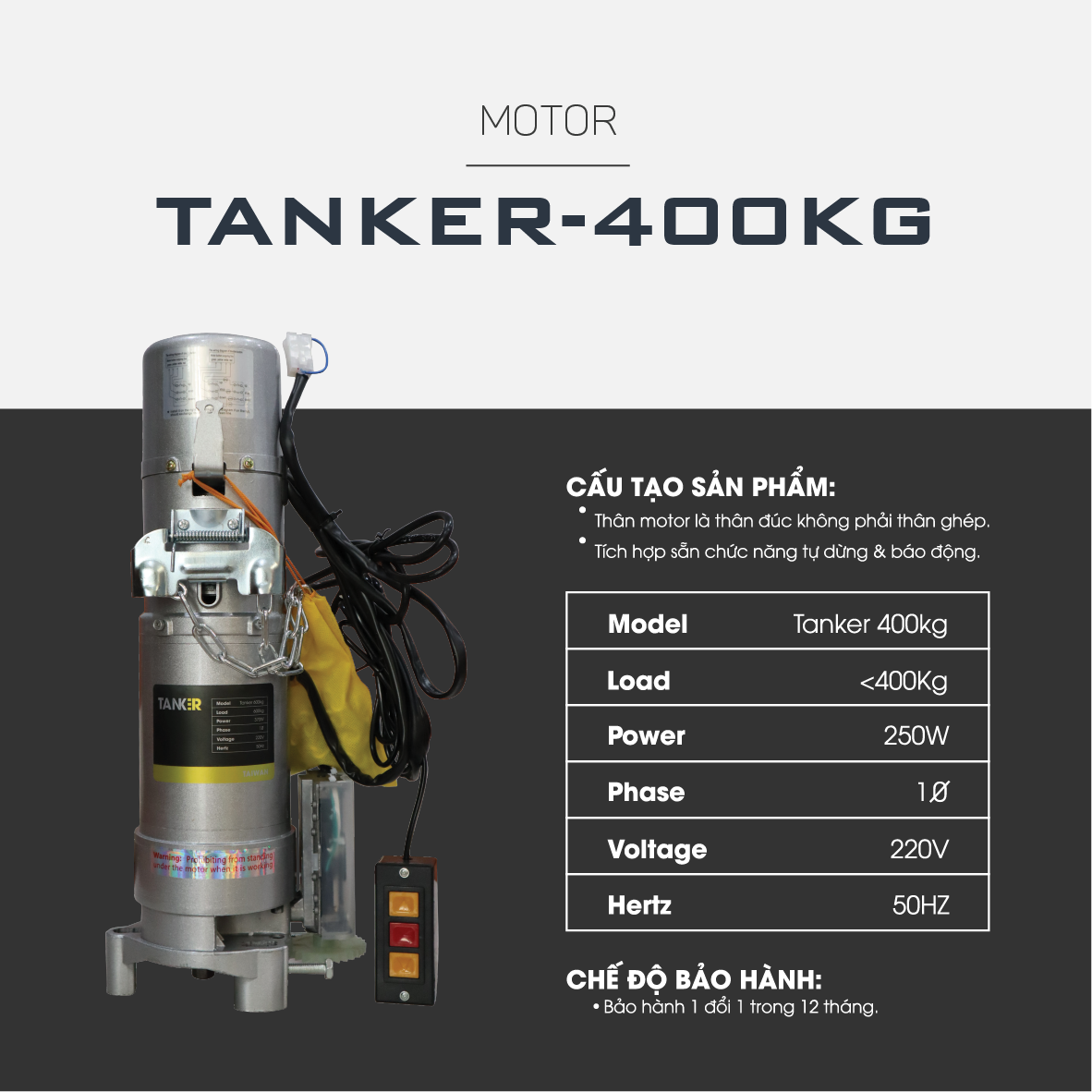 Motor Tanker 400KG