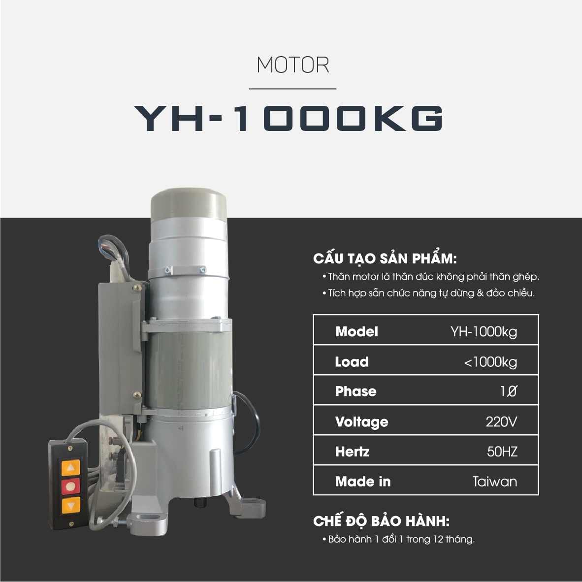 Motor YH 1000KG