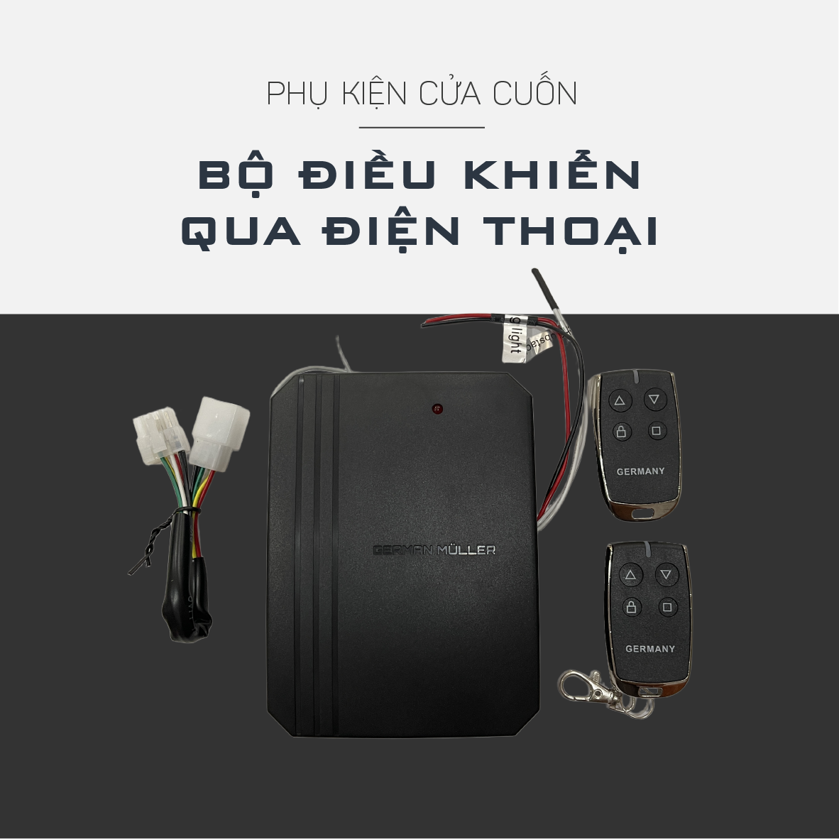 Bộ Điều Khiển Cửa Cuốn Bằng Điện Thoại